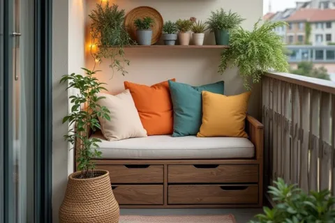 Pequeños balcones con estilo: 7 ideas para aprovechar el espacio al máximo Pequeños balcones con estilo: 7 ideas para aprovechar el espacio al máximo.