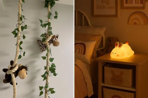 Foto de habitación de bebé.