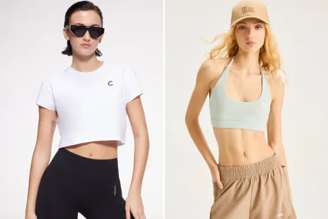 Marcas que están revolucionando la industria de la ropa deportiva Foto de mujeres con ropa deportiva.