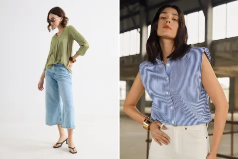 Vestir liviano: cómo lograr frescura sin perder elegancia Foto de outfit.