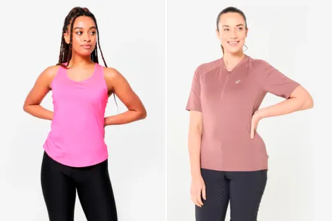 Las marcas propias de Decathlon que debés conocer antes de perderte en el comercio Foto de ropa deportiva.