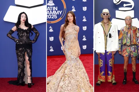 Latin Grammys 2025: de Nicki Nicole a Catriel y Paco Amoroso, los looks en la alfombra roja Latin Grammys 2025: de Nicki Nicole a Catriel y Paco Amoroso, los looks en la alfombra roja.