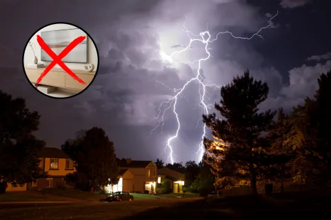 Advertencia de tormenta: el electrodoméstico que SÍ o SÍ debés desconectar (no es la tele)