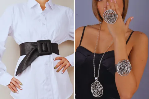 Cinco accesorios que hacen que un look básico se vuelva elegante Cinco accesorios que hacen que un look básico se vuelva elegante.