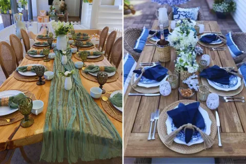 Ni blanco ni dorado: estas son las 5 tendencias para decorar la mesa en el Año Nuevo Ni blanco ni dorado: estas son las 5 tendencias para decorar la mesa en el Año Nuevo.