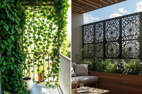 Balcones agradables: ideas para crear sombra, frescura y verde en pocos metros Balcones agradables: ideas para crear sombra, frescura y verde en pocos metros.