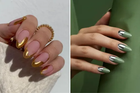 Manicura francesa reinventada: 10 looks que están dominando TikTok y Reels.