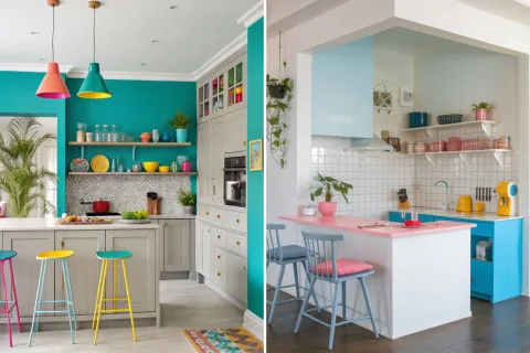 Sin obra ni presupuesto alto: cómo transformar una cocina pequeña Sin obra ni presupuesto alto: cómo transformar una cocina pequeña.