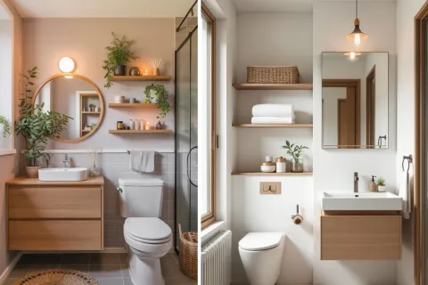 Tiny bathrooms: 7 ideas deco para que tu baño parezca más grande y moderno Con algunos cambios simples y decisiones inteligentes, incluso los espacios más reducidos pueden verse amplios, luminosos y súper modernos.
