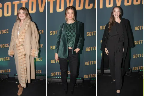 De Araceli González a Marcela Kloosterboer: los mejores looks de los famosos en el estreno de Sottovoce Famosos-Sottovoce-(1).png