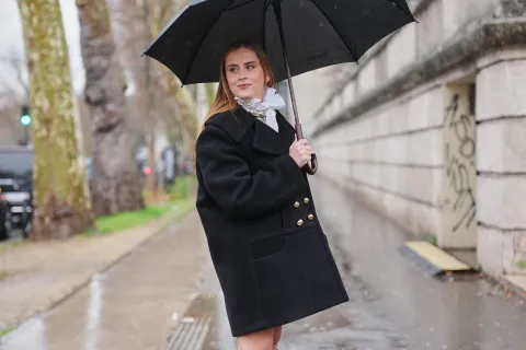 Cómodos, abrigados y cancheros: 5 looks de lluvia para usar en junio Looks de lluvia