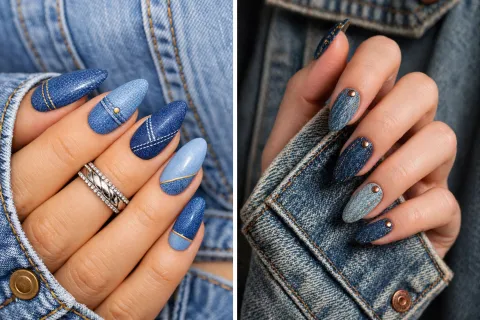 Denim nails: la manicura inspirada en el jean que conquista las tendencias de 2026 Sin-título-1.jpg
