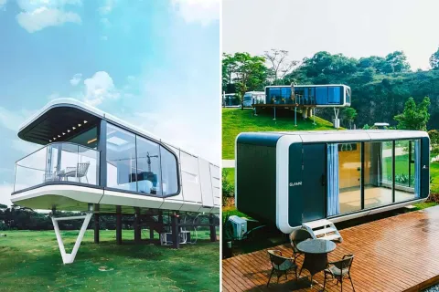 Glamni tiny houses: cómo son las mini casas chinas que llegan listas para habitar Glamni tiny houses: cómo son las mini casas chinas que llegan listas para habitar.