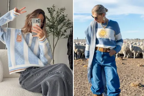 Looks en modo hincha: dónde conseguir prendas cancheras para alentar a la Selección Looks en modo hincha: dónde conseguir prendas cancheras para alentar a la Selección