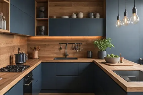 Así se transforma una cocina oscura sin hacer obra: cinco ideas simples para renovarla.