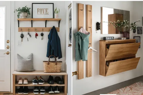 Cinco ideas para transformar la entrada de tu casa en algo funcional y lindo.