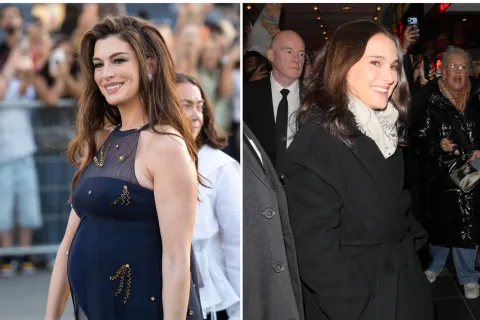 De Anne Hathaway a Natalie Portman: ¿quiénes son las embarazadas +40 en Hollywood?