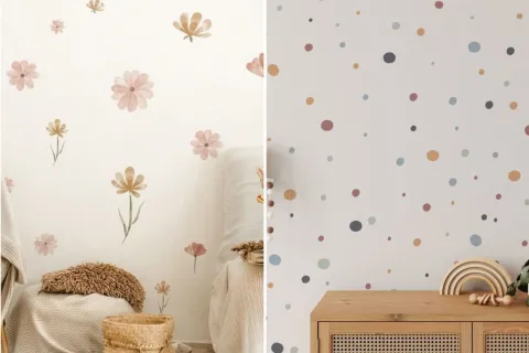 Decals, un recurso económico y simple para decorar paredes sin gastar de más.,
