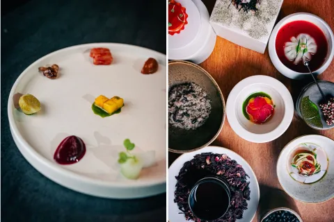 platos estrella michelin restaurante han
