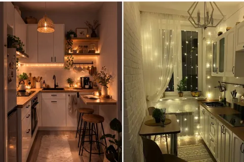 Iluminación para cocinas: cómo elegir la luz correcta según cada zona Iluminación para cocinas: cómo elegir la luz correcta según cada zona.