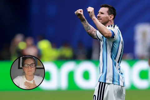 Las 3 palabras que tenés que repetir antes del partido Argentina vs. Inglaterra, según una especialista