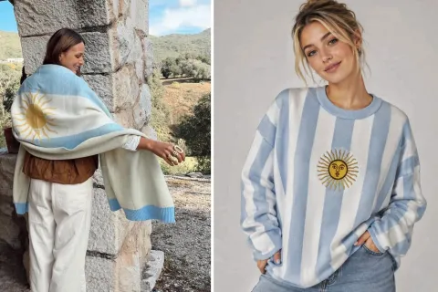 Looks para alentar a la selección argentina