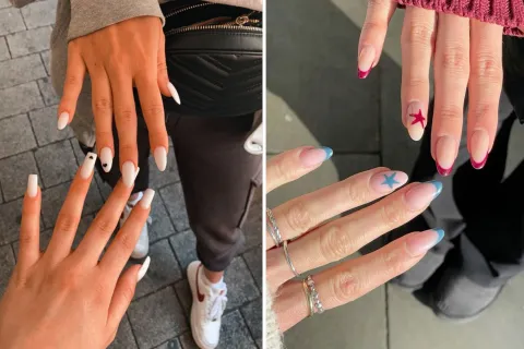 Uñas compartidas con amigas