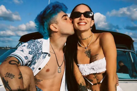 La Joaqui habló luego de la noticia de su separación de Luck Ra: ¿cuál fue el motivo? Foto de La Joaqui y Luck Ra.