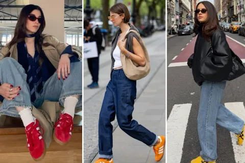 Adiós a las zapatillas clásicas: la tendencia que suma color a tus outfits de agosto Adiós a las zapatillas clásicas: la tendencia que suma color a tus outfits de agosto