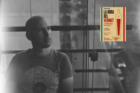 "La hora del vermut": Patricio Foglia y el ritual de hacer una pausa en tu día patricio Foglia, poeta, barman, en Lugano