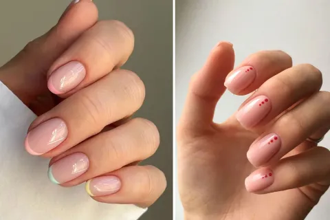 Uñas de septiembre: los diseños más simples y originales que recomiendan las expertas en nail art Dos opciones de nail art para la primavera