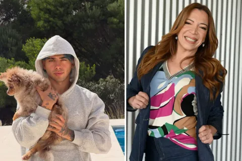 Foto retrato de Luck Ra y Lizy Tagliani 