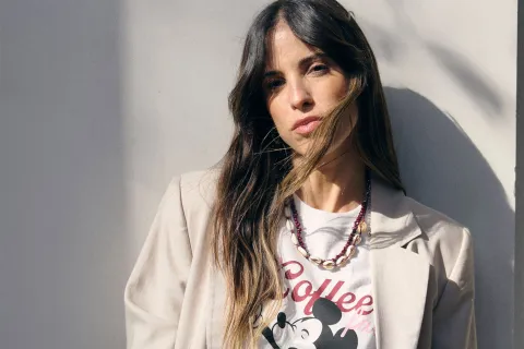 Cande Molfese anunció que está embarazada Cande Molfese y su foto retrato
