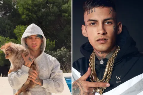 De Luck Ra a L-Gante: los famosos confirmados para la nueva edición de Masterchef Celebrity foto retrato de Luck Ra y L-Gante