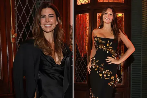 Juliana Awada y Papita Ardohain en la cena de la Fundación Huesped