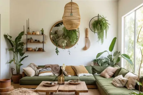 Decoración de agosto: cómo hacer cambios simples en tu living sin gastar de más Una planta siempre aporta vida.