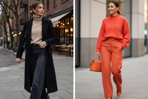 Moda de agosto: 5 looks ideales para estar elegante y abrigada Con algunas prendas versátiles y buenos accesorios, es posible crear outfits sofisticados que funcionen tanto para la oficina como para una salida o un fin de semana.