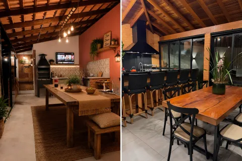Quinchos interiores: cómo crear un espacio de reunión cálido adentro de la casa Foto de quincho.