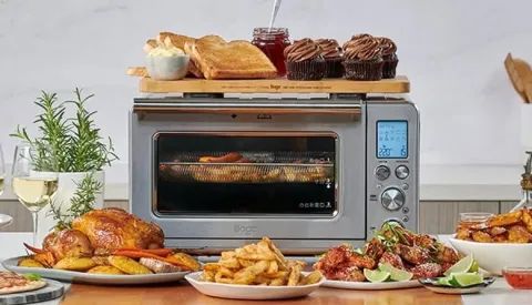 ¿Adiós a la freidora de aire?: el nuevo horno inteligente que cocina, fríe, asa y deshidrata horno multifuncion