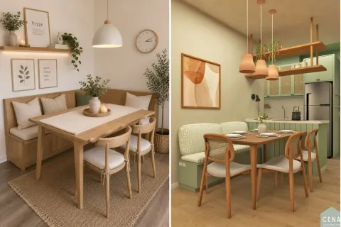 Comedores tipo box: 5 ideas para sumar un rincón funcional y con estilo en espacios reducidos Ideas deco comedor tipo box
