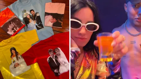 ¿Lali Espósito tuvo su despedida de soltera? Las fotos de su viaje a Río collage de lali celebrando su despedida de soltera