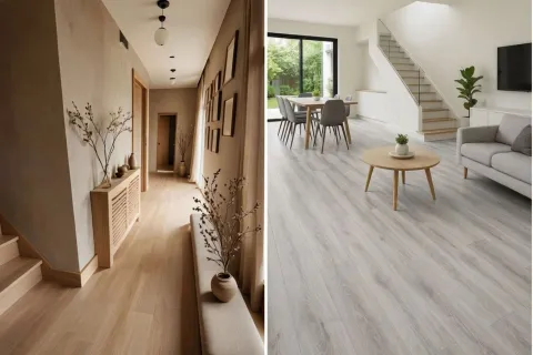 pisos vinílicos vs. laminados: cuál es la mejor opción segun tus necesidades