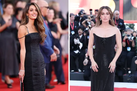 Amal Alamuddin y Blanca Suárez, presentes en la red carpet del Festival de Venecia