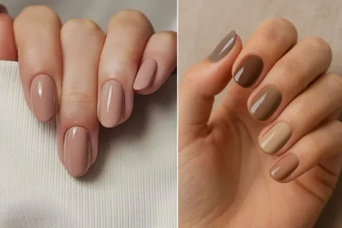 Elegantes, clásicas y muy fáciles de mantener: así son las uñas chai latte Elegantes, clásicas y muy fáciles de mantener: así son las uñas chai latte