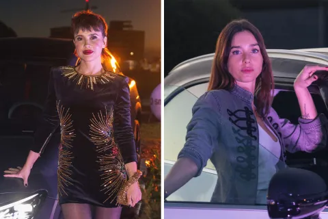 De Celeste Cid a Lucía Celasco: las celebrities presentes en los eventos de la semana Celeste Cid y Lucía Celasco juntas en el evento de smart