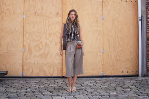 Pantalones capri