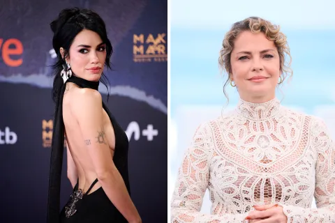 De Lali Espósito a Dolores Fonzi, las argentinas cautivan en San Sebastián Lali Espósito y Dolores Fonzi en San Sebastián
