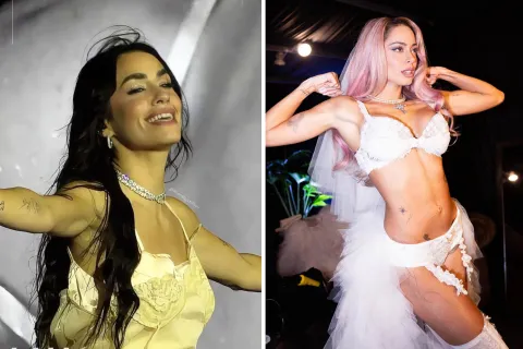 Verónica de la Canal sobre los looks de Lali y Tini en River: "Fue muy emocionante y vertiginoso" Lali Espósito y Tini Stoessel en River