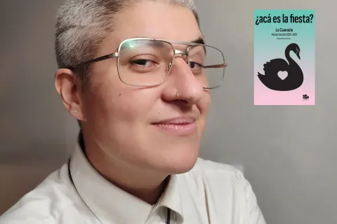 “¿Acá es la fiesta?”: Lu Caamaño habla de poesía, erotismo y encuentros reales en tiempos de IA Lu Caamaño autora poeta