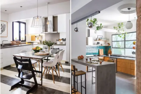 Cocinas en U: 3 ideas llenas de estilo para aprovechar mejor el espacio cocinas en u
